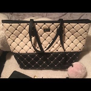 Betsey Johnson Quilted Tote